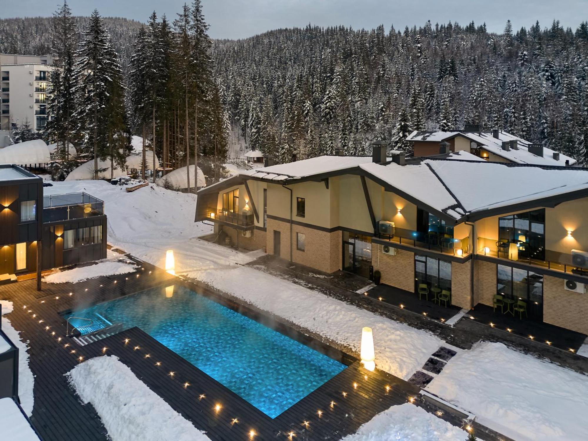 Twins Hotel & Spa Буковель Экстерьер фото